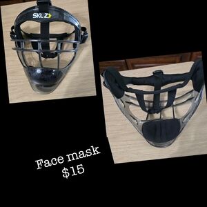 SKLZ Black Face Mask
